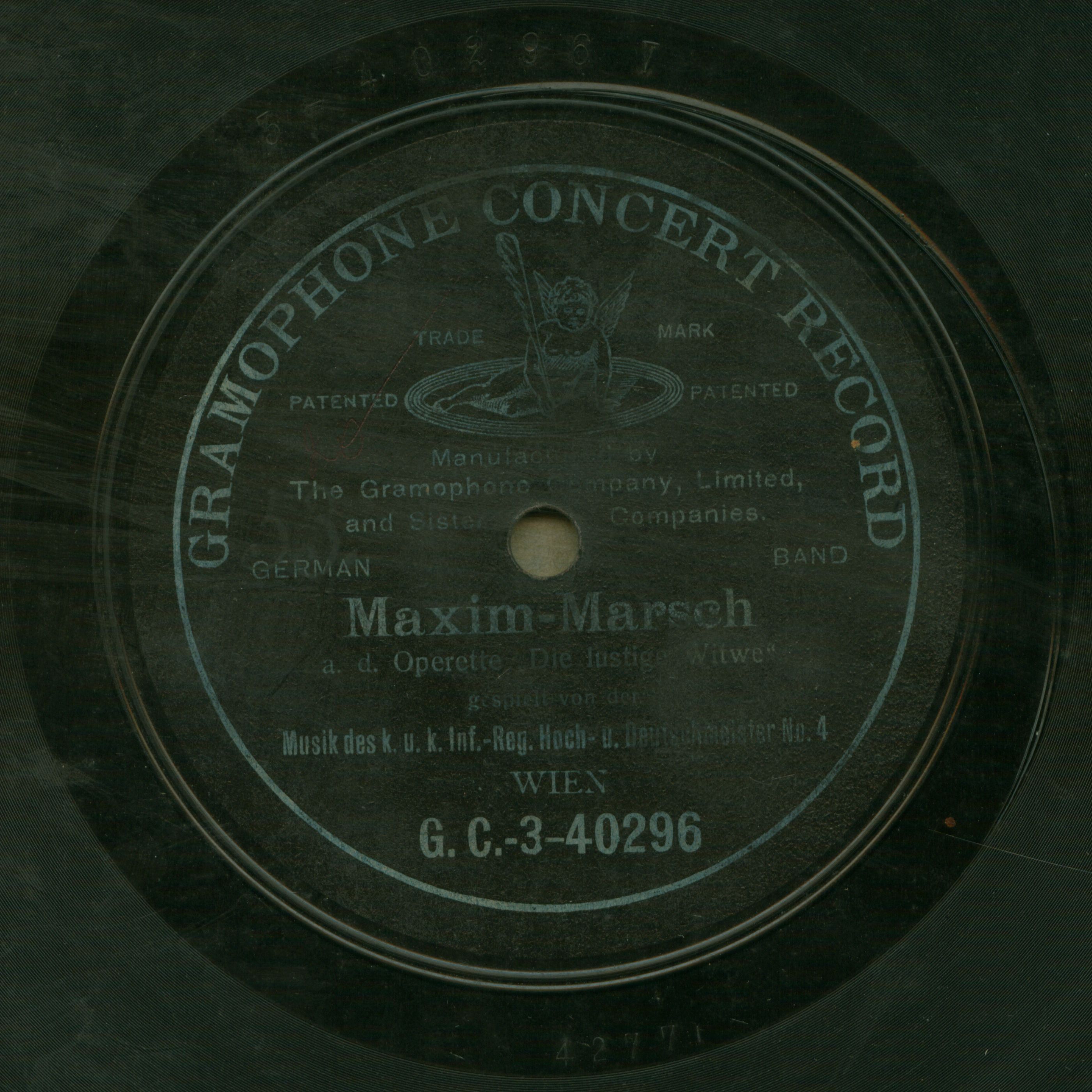 Maxim-Marsch a. d. Operette "Die lustige Witwe"